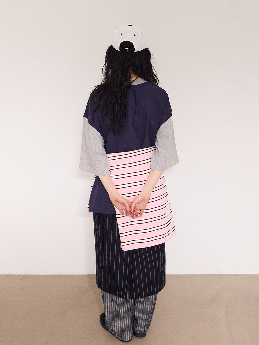 ストライプデニムパンツ_デニム | XOXOGOODBOY | HANA(ハナ) #26