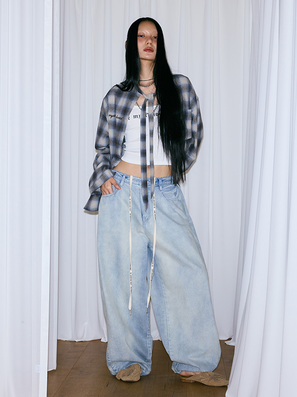 TMH ウォッシュロゴ デニム | THE MYSTERIOUS HOTEL | HANA(ハナ) #3