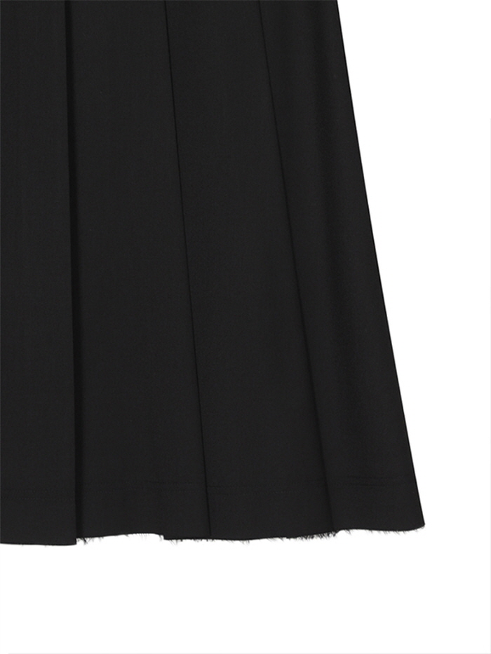 カットヘムベルトプリーツスカート（ブラック） | THREE TO EIGHTY | HANA(ハナ) #6