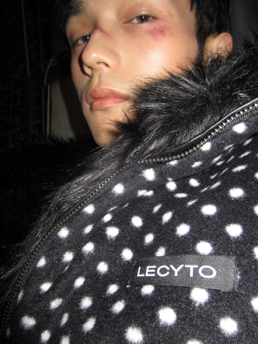 ヘイズ リバーシブルドットファーベスト_[ブラック] | LECYTO | HANA(ハナ) #11