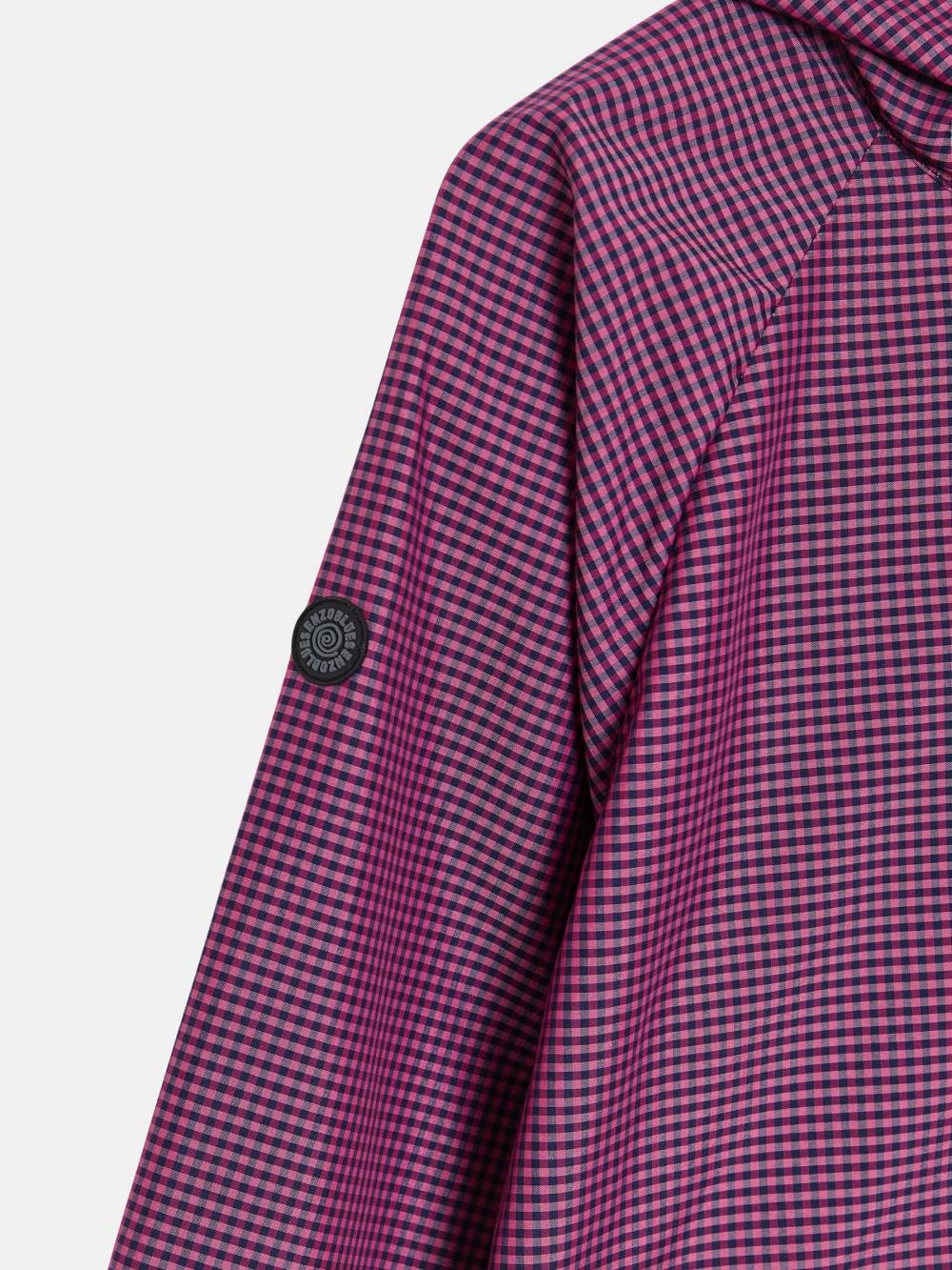 ギンガムチェックトラックトップジャンパー（ピンク） | ENZO BLUES | HANA(ハナ) #20