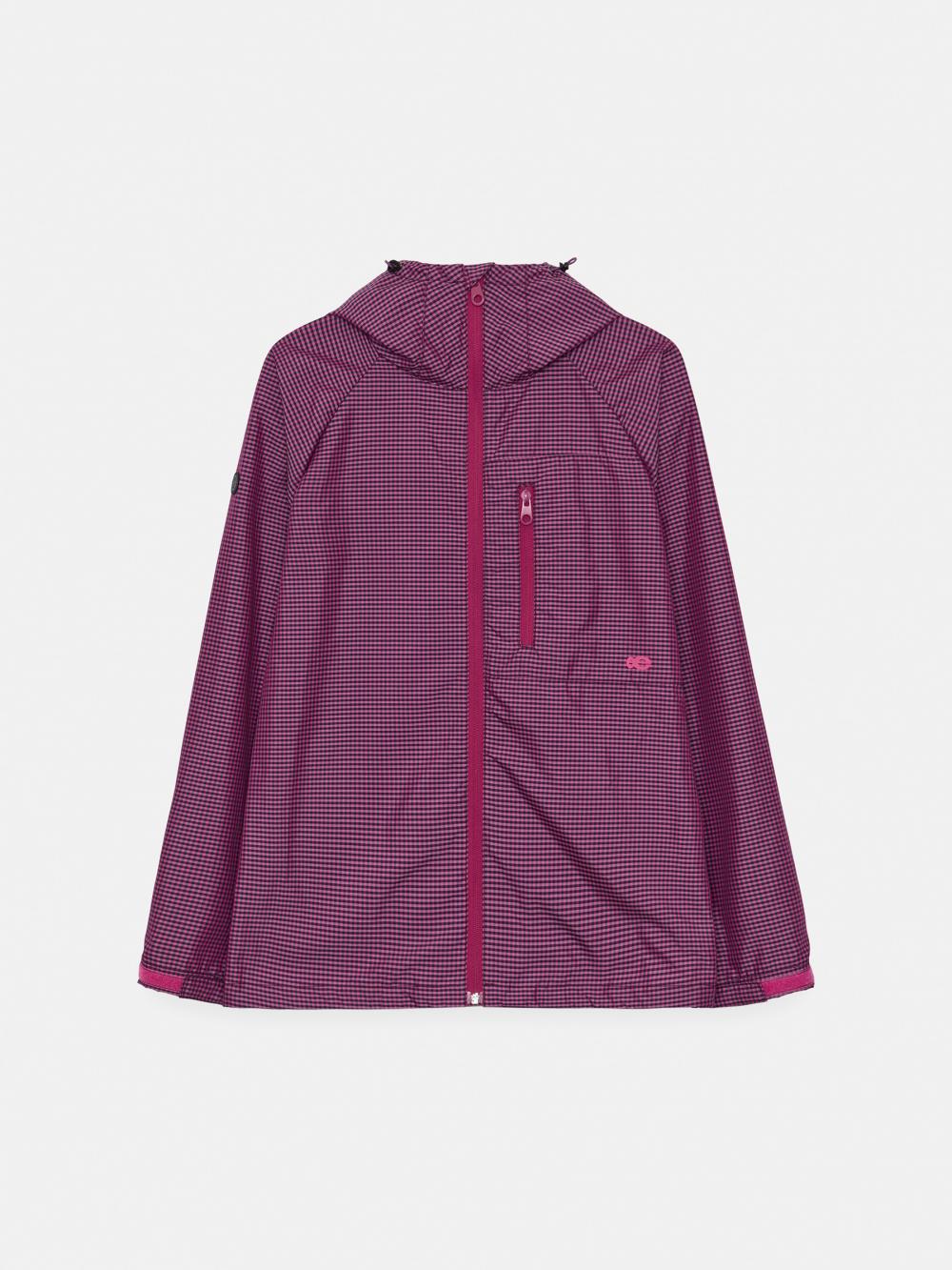 ギンガムチェックトラックトップジャンパー（ピンク） | ENZO BLUES | HANA(ハナ) #14