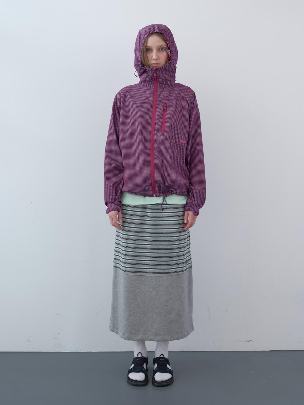 ギンガムチェックトラックトップジャンパー（ピンク） | ENZO BLUES | HANA(ハナ) #7