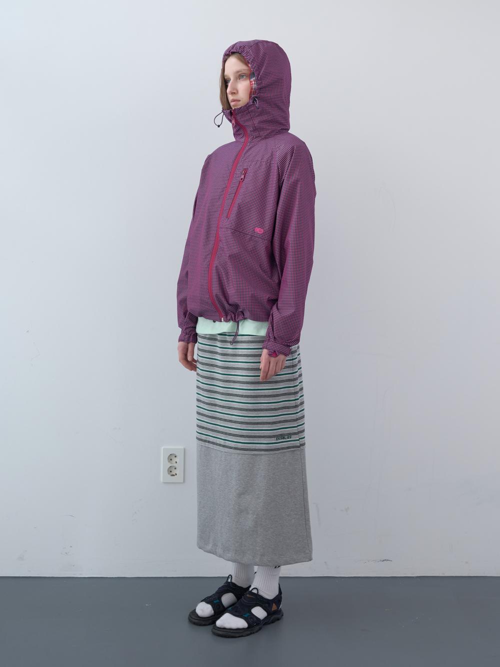 ギンガムチェックトラックトップジャンパー（ピンク） | ENZO BLUES | HANA(ハナ) #8