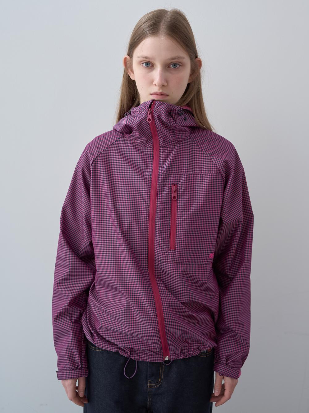 ギンガムチェックトラックトップジャンパー（ピンク） | ENZO BLUES | HANA(ハナ) #11