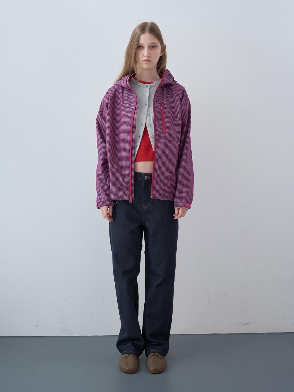 ギンガムチェックトラックトップジャンパー（ピンク） | ENZO BLUES | HANA(ハナ) #2