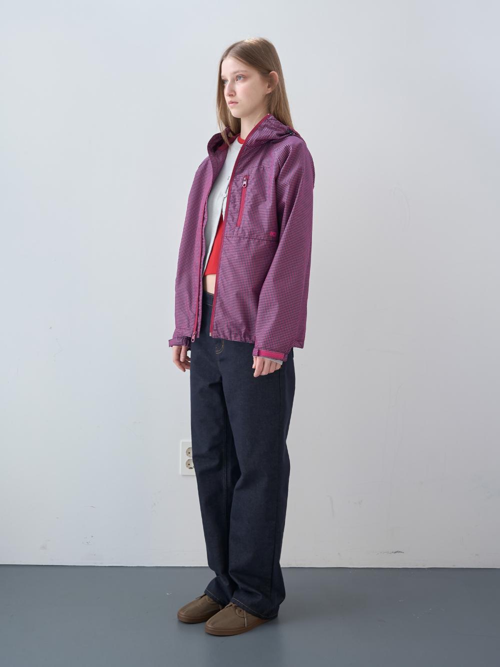 ギンガムチェックトラックトップジャンパー（ピンク） | ENZO BLUES | HANA(ハナ) #3