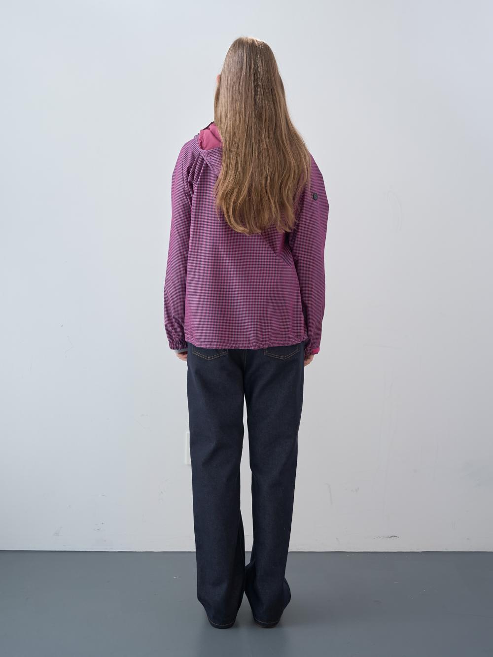ギンガムチェックトラックトップジャンパー（ピンク） | ENZO BLUES | HANA(ハナ) #4