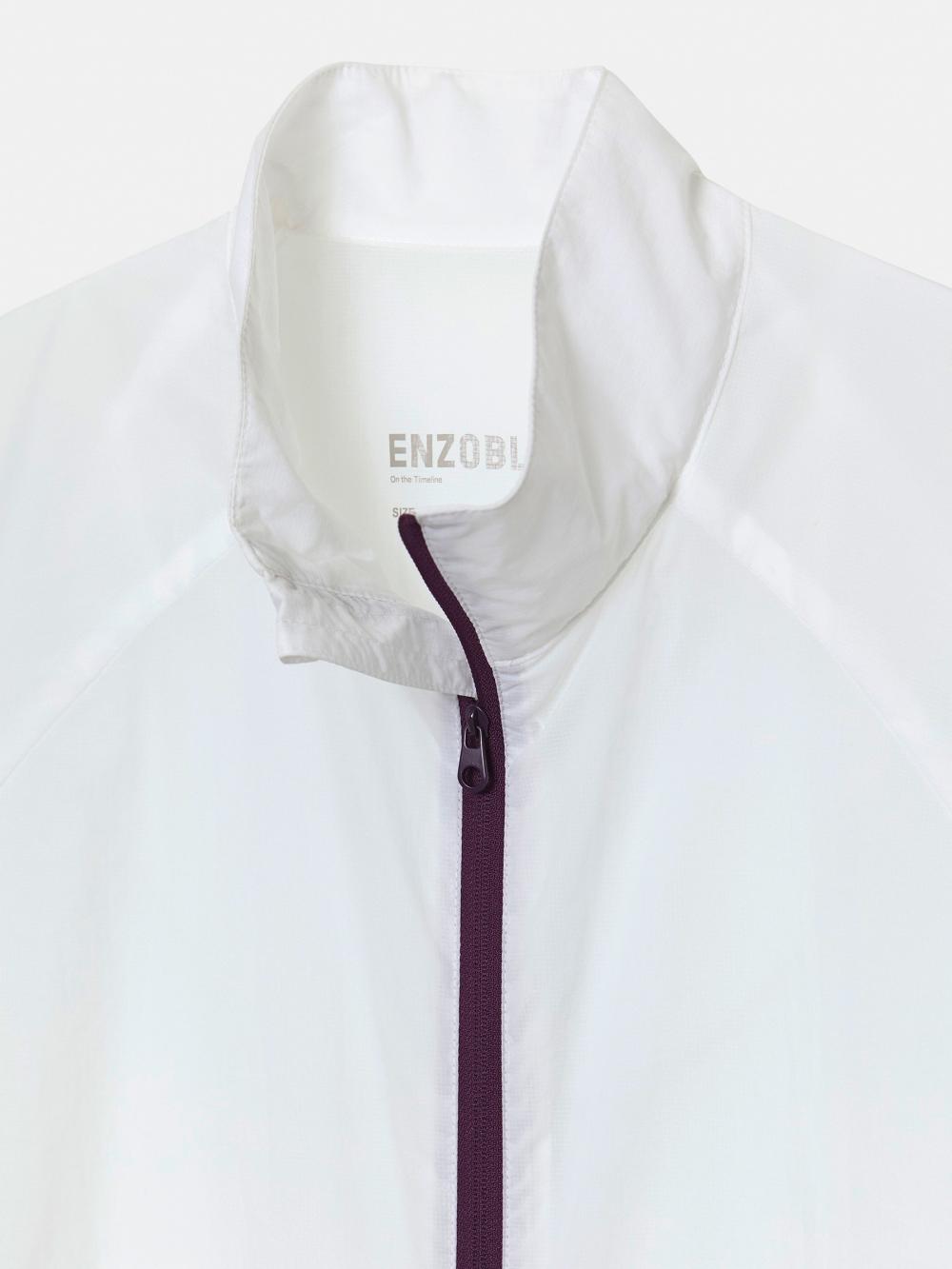 ライトトラックトップジャンパー（ホワイト） | ENZO BLUES | HANA(ハナ) #17
