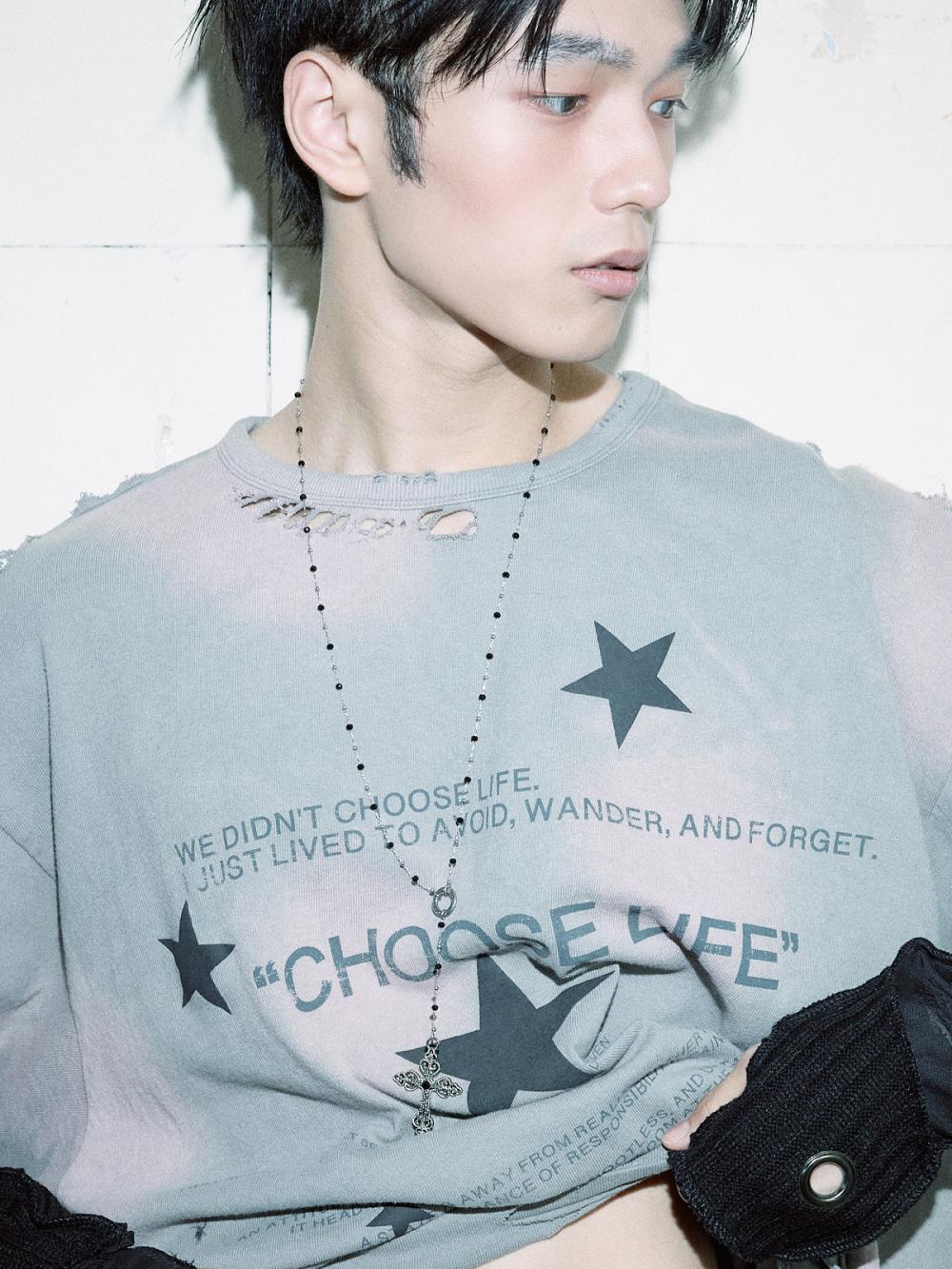 Atelier ミックスクロスネックレス_[シルバー] | LECYTO | HANA(ハナ) #10