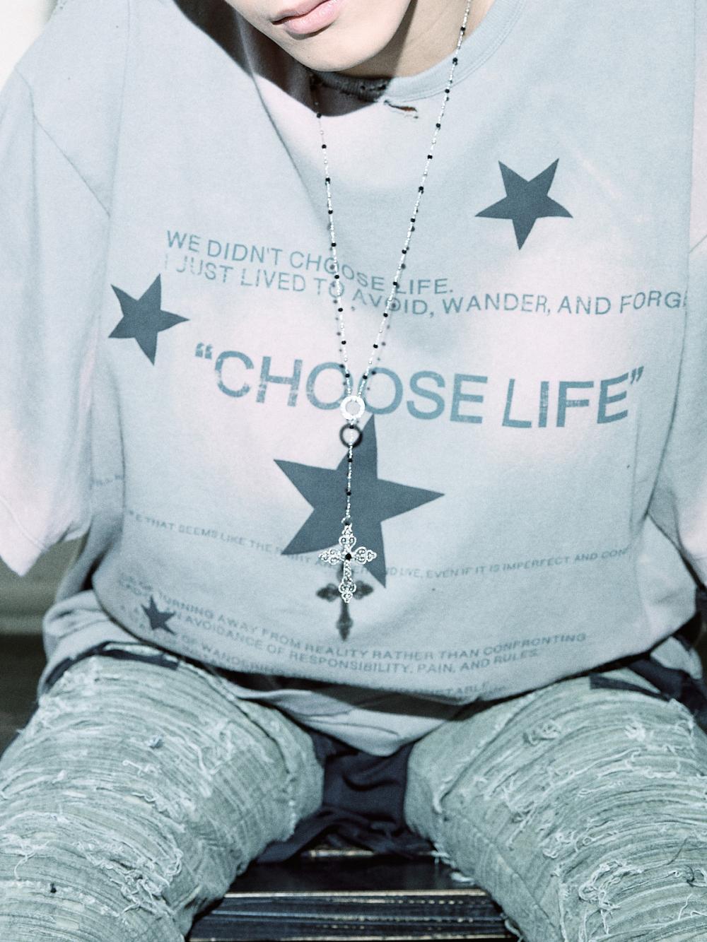 Atelier ミックスクロスネックレス_[シルバー] | LECYTO | HANA(ハナ) #2