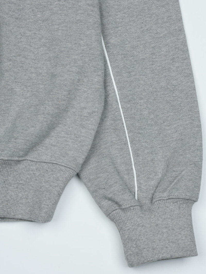 リボンオーバーフィット スウェットシャツ (M.グレー) | THREE TO EIGHTY | HANA(ハナ) #5