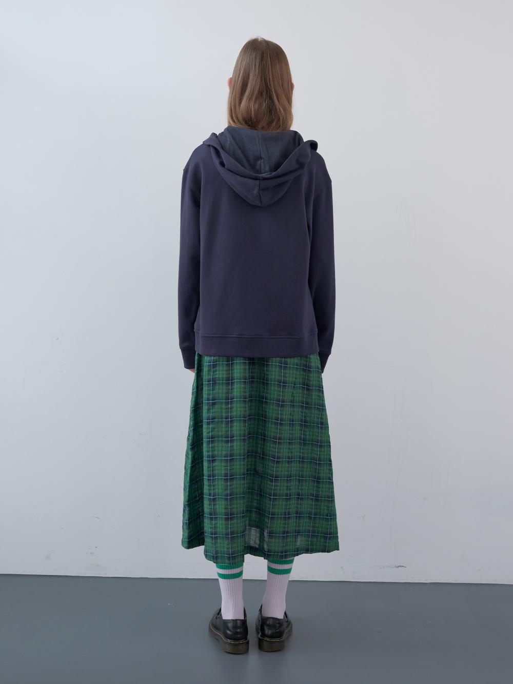 コットンタータンチェックロングドレス（グリーン） | ENZO BLUES | HANA(ハナ) #7