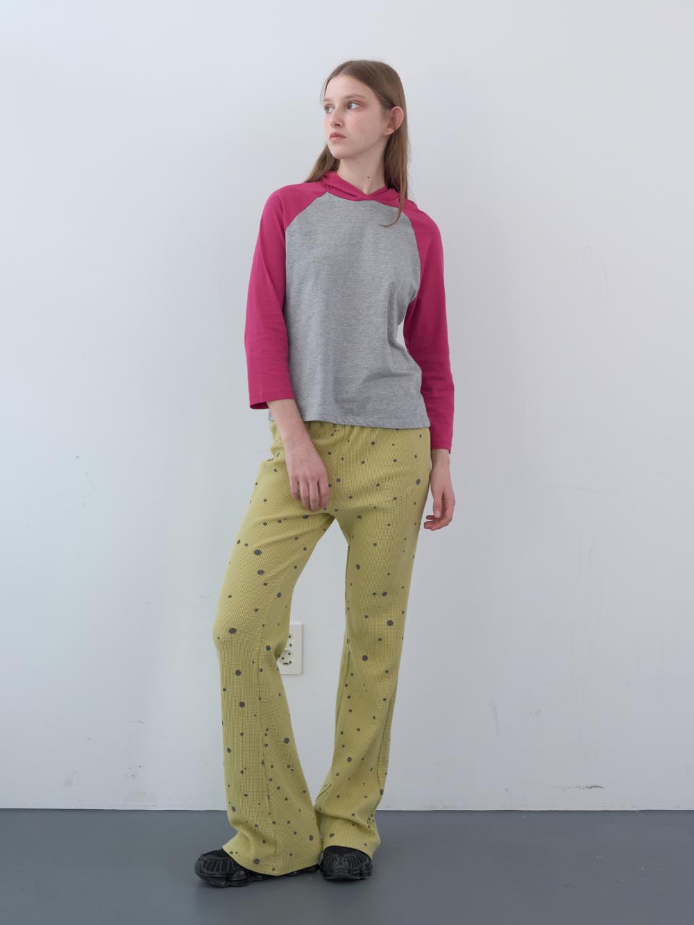 七分袖フード付きシャツ（グレー） | ENZO BLUES | HANA(ハナ) #8