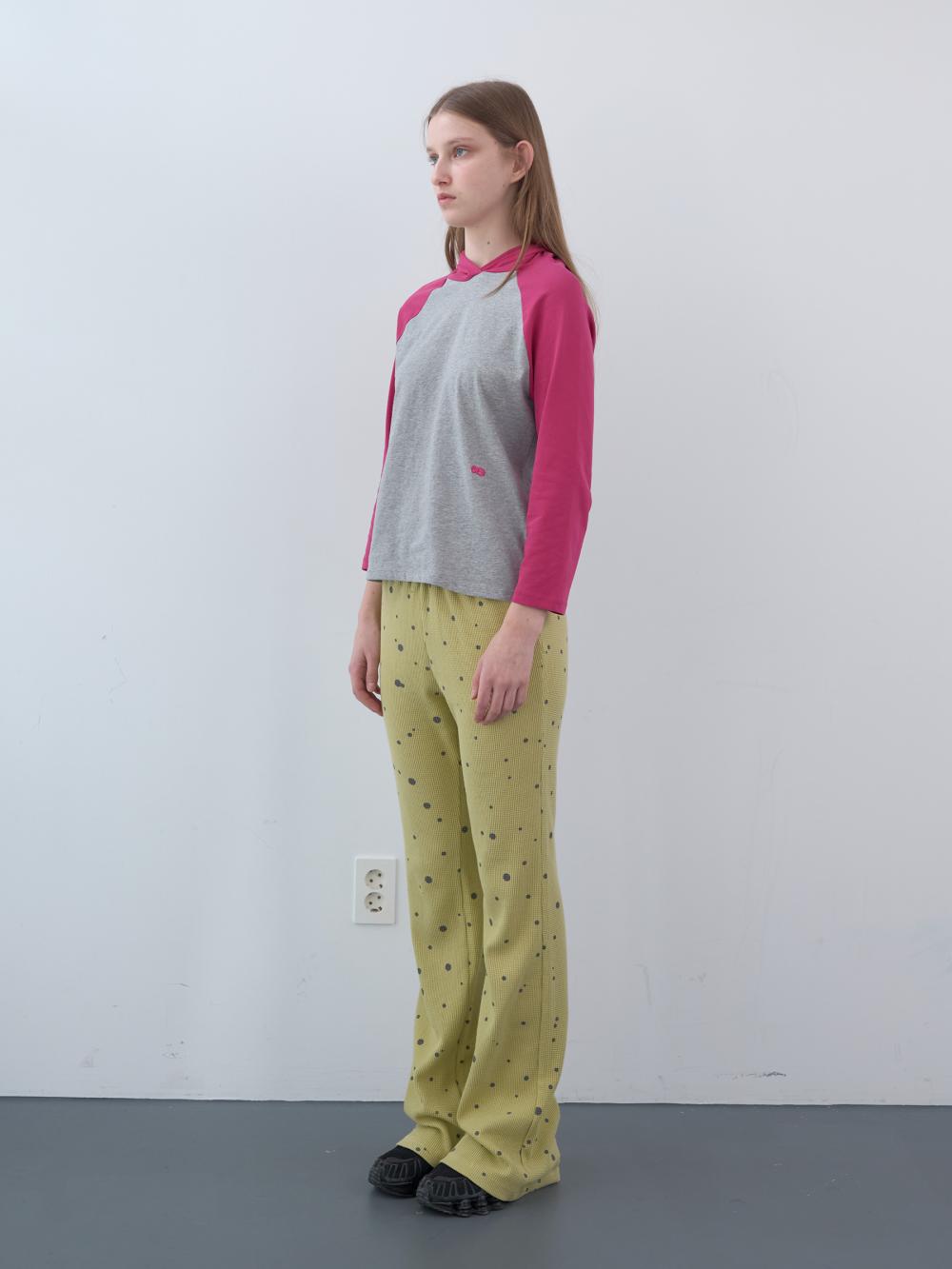 七分袖フード付きシャツ（グレー） | ENZO BLUES | HANA(ハナ) #10