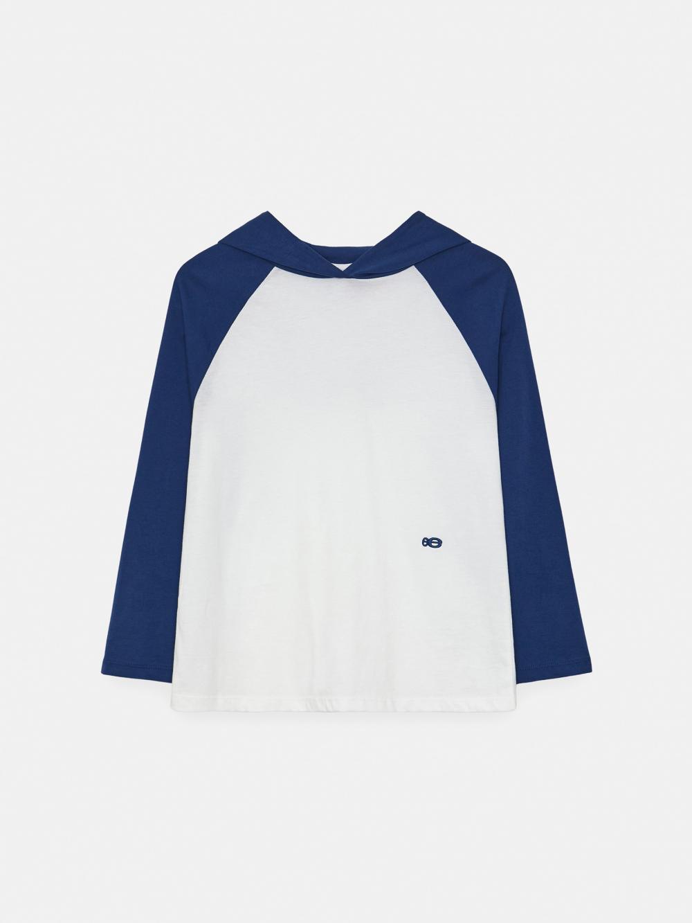 七分袖フード付きシャツ（ホワイト） | ENZO BLUES | HANA(ハナ) #15