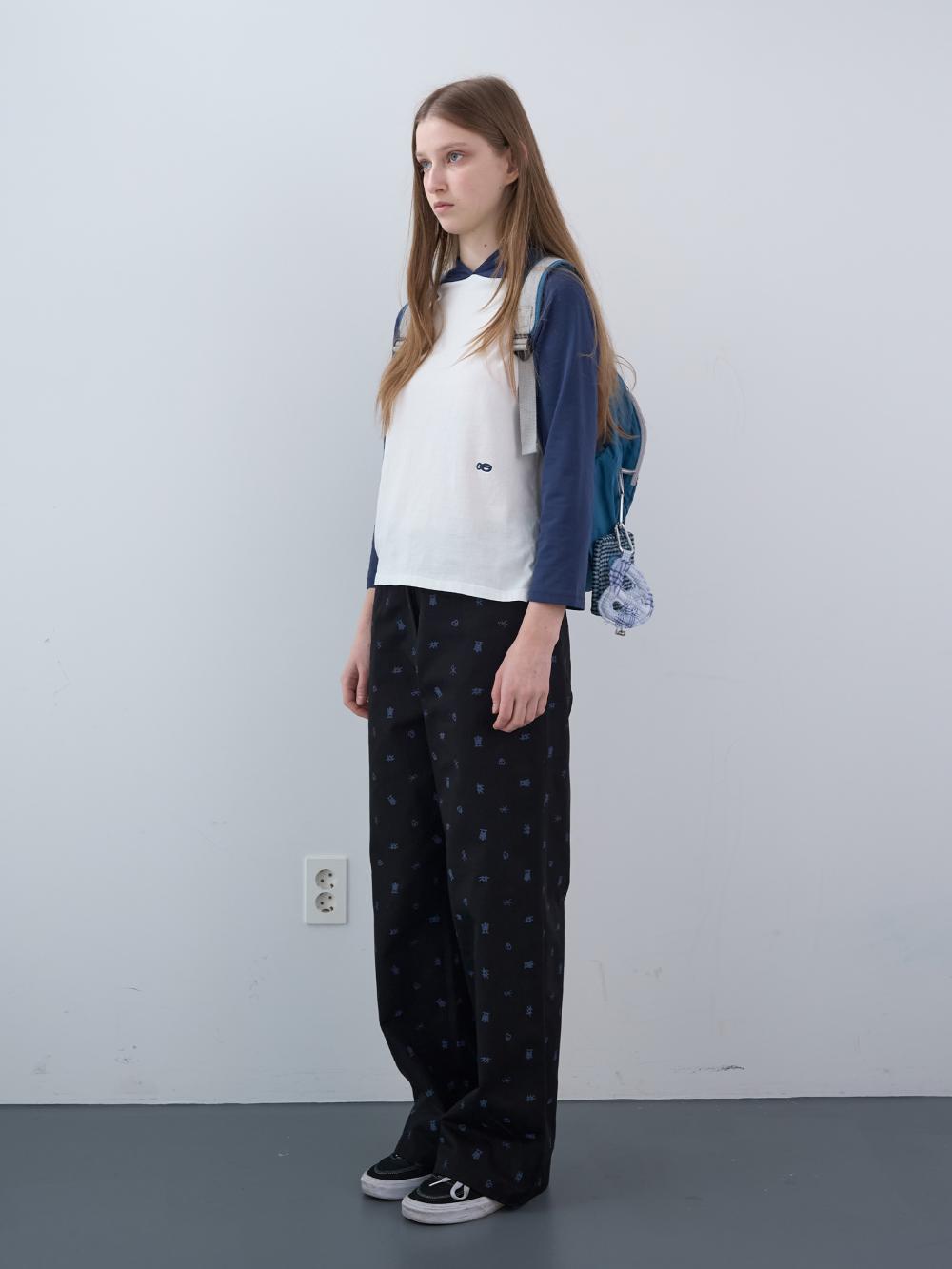 七分袖フード付きシャツ（ホワイト） | ENZO BLUES | HANA(ハナ) #12