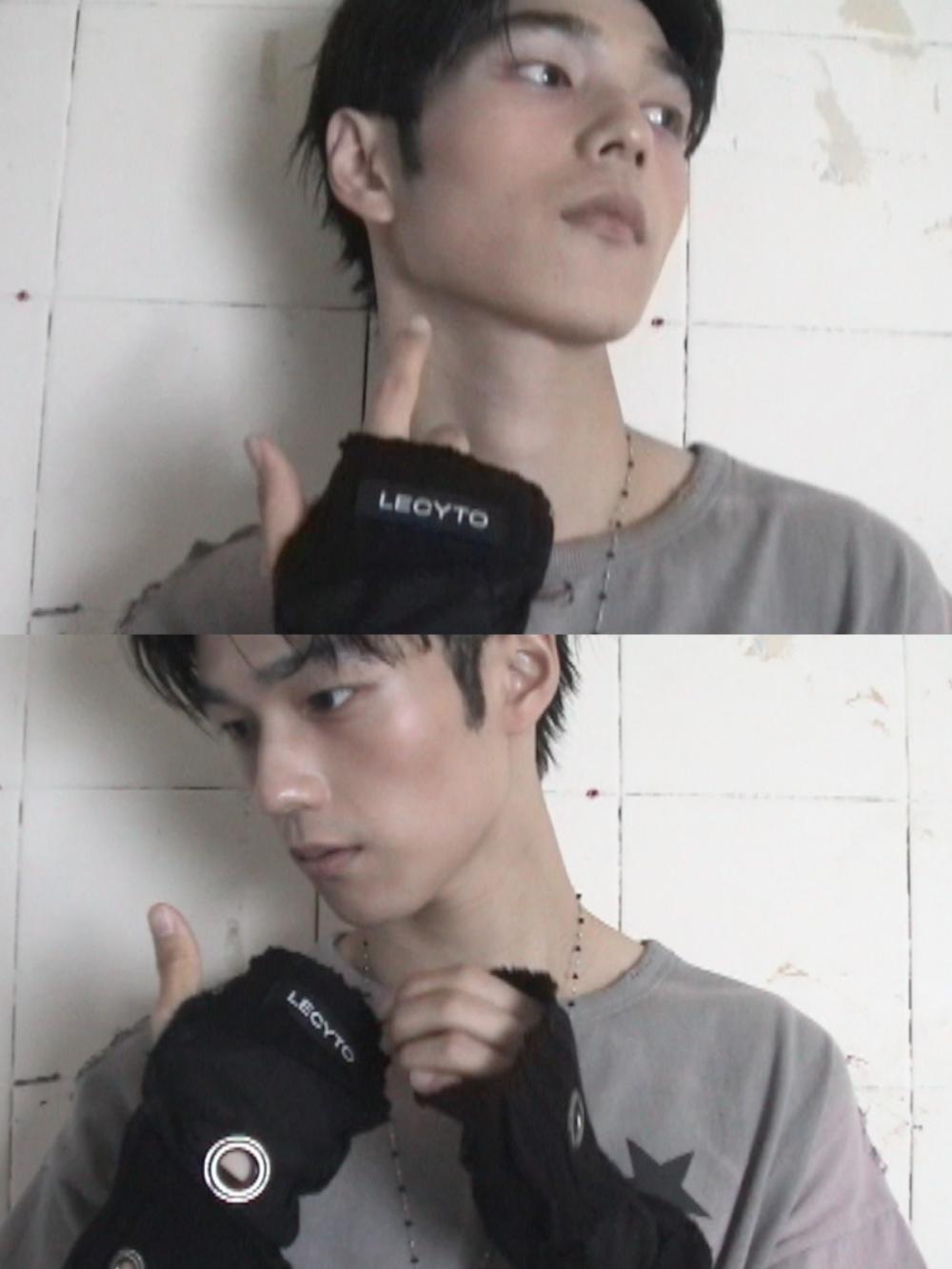 Vanta アイレットミックスハンドウォーマー_[ブラック] | LECYTO | HANA(ハナ) #11