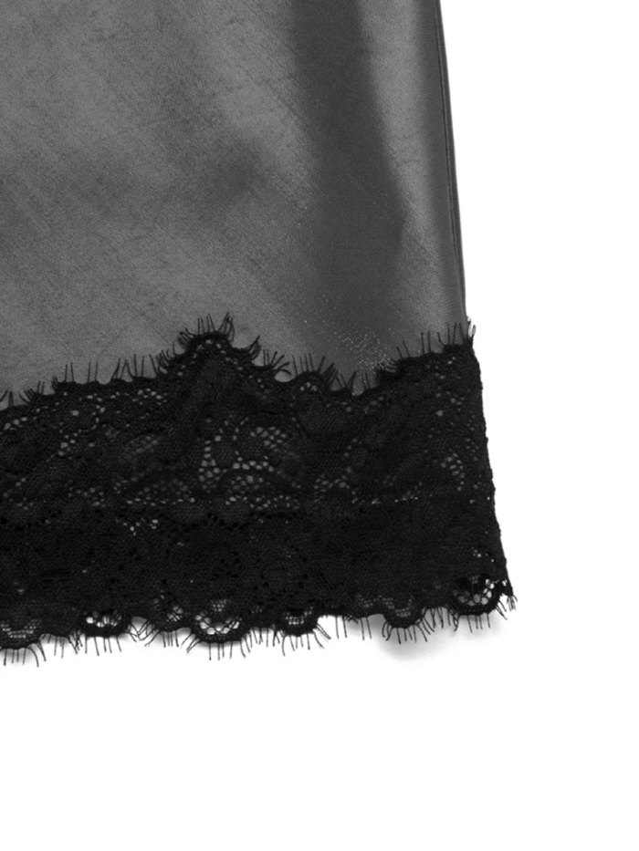 レースミディスカート（チャコール） | THREE TO EIGHTY | HANA(ハナ) #4