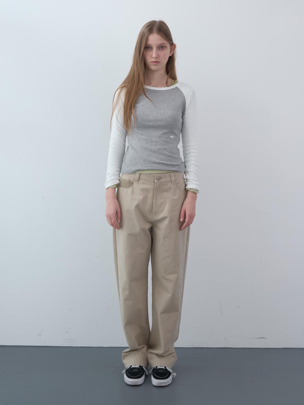 ベーシックラグランLST (グレー) | ENZO BLUES | HANA(ハナ) #8