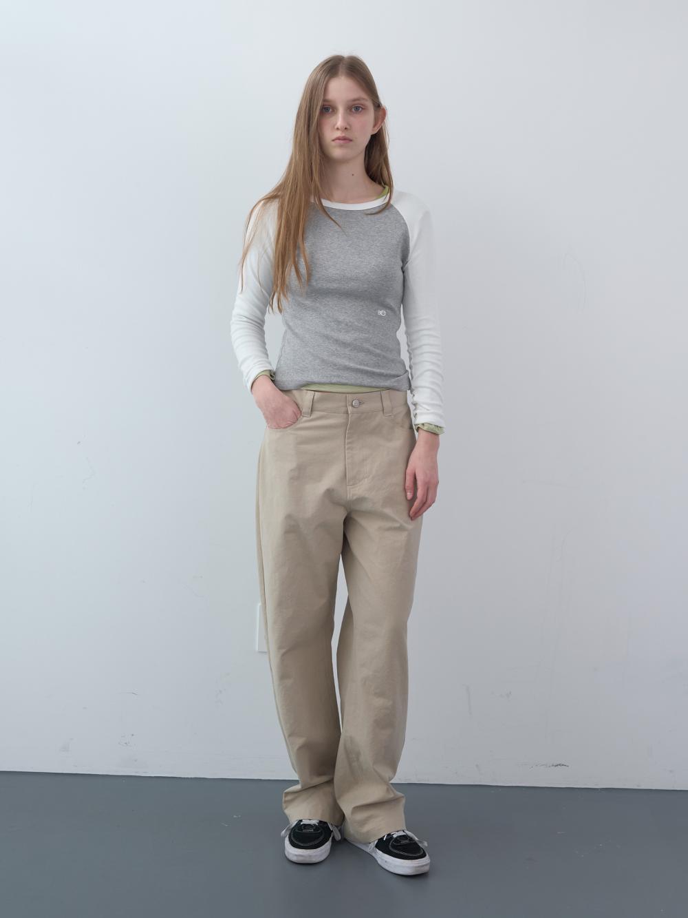 ベーシックラグランLST (グレー) | ENZO BLUES | HANA(ハナ) #12