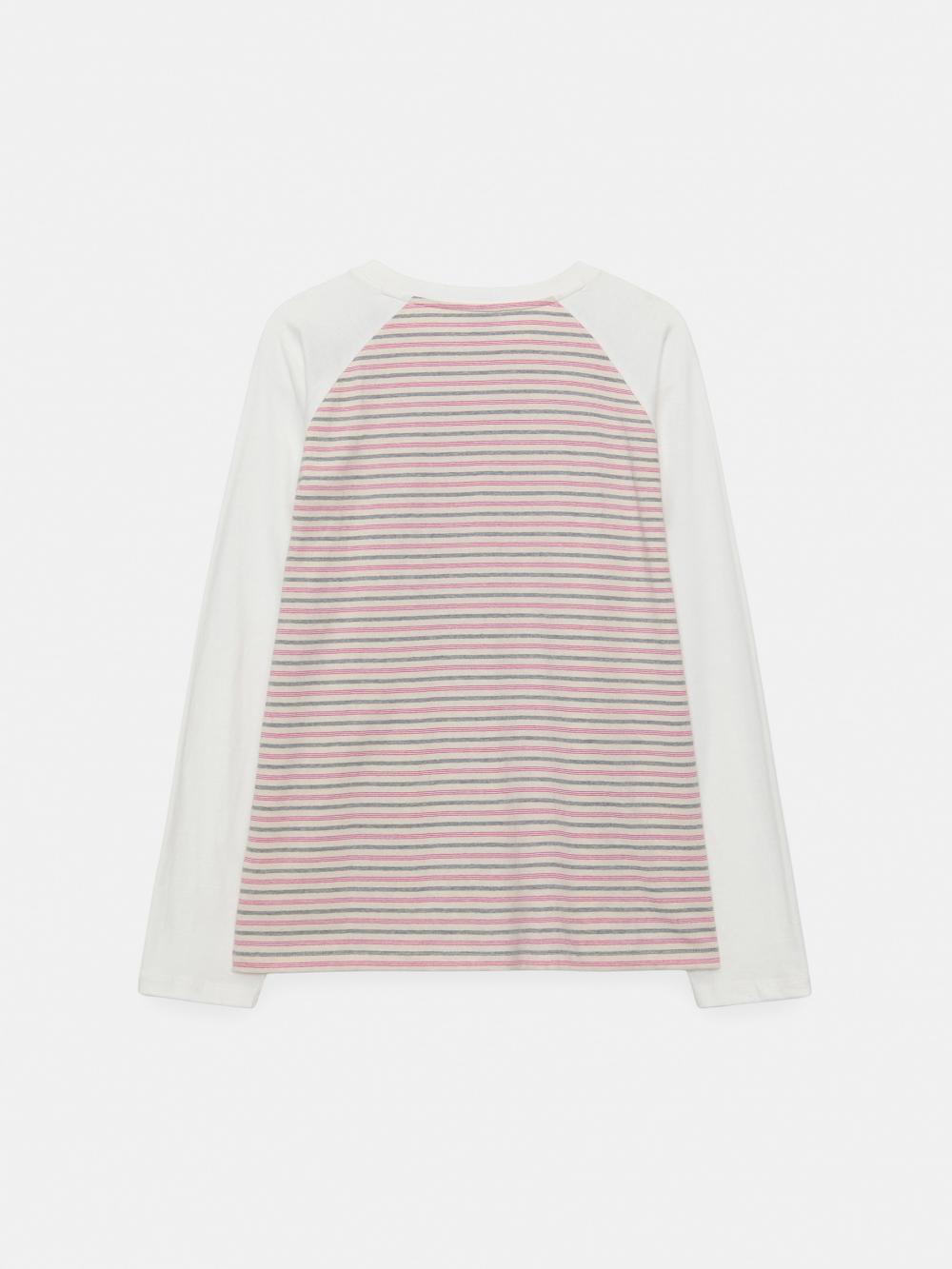 ミックスファブリック ボクシーLST（アイボリー） | ENZO BLUES | HANA(ハナ) #14