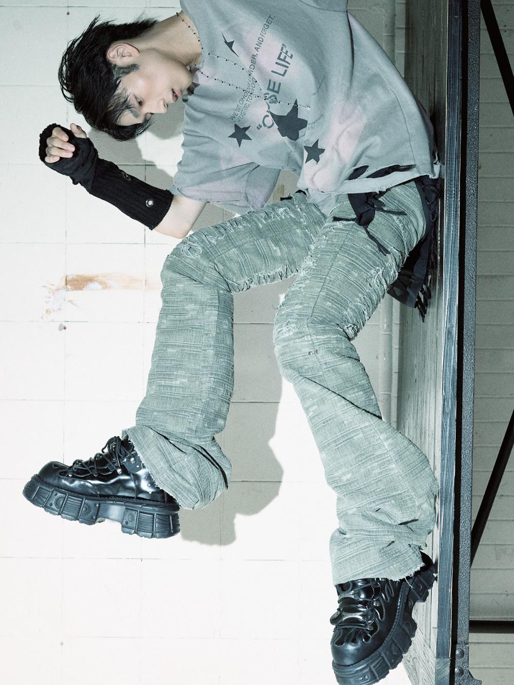 セレスティアルスターブランケットスカーフ_[ブラック] | LECYTO | HANA(ハナ) #4