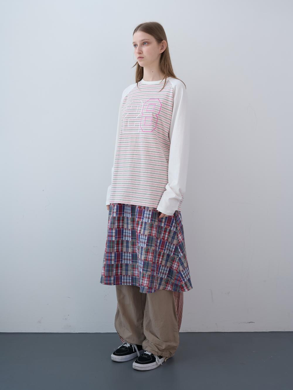 ミックスファブリック ボクシーLST（アイボリー） | ENZO BLUES | HANA(ハナ) #3