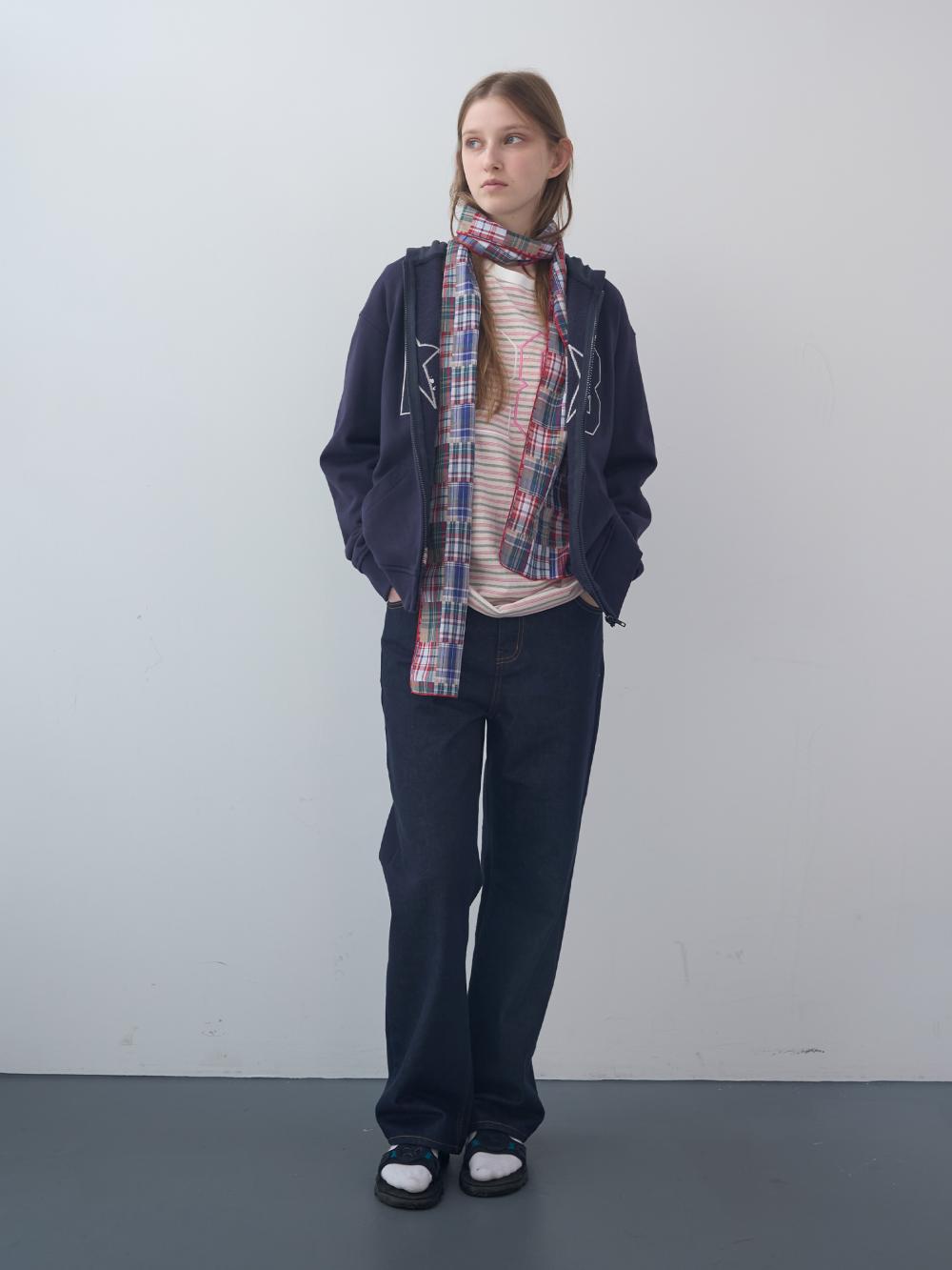 ミックスファブリック ボクシーLST（アイボリー） | ENZO BLUES | HANA(ハナ) #7