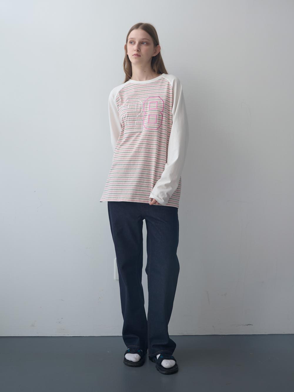 ミックスファブリック ボクシーLST（アイボリー） | ENZO BLUES | HANA(ハナ) #8