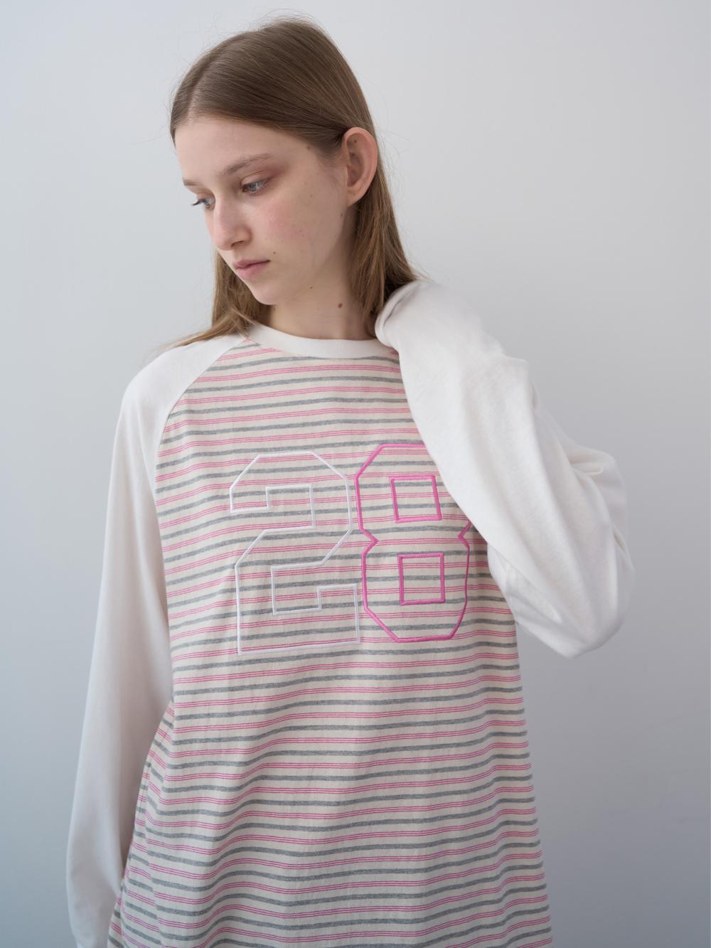 ミックスファブリック ボクシーLST（アイボリー） | ENZO BLUES | HANA(ハナ) #12