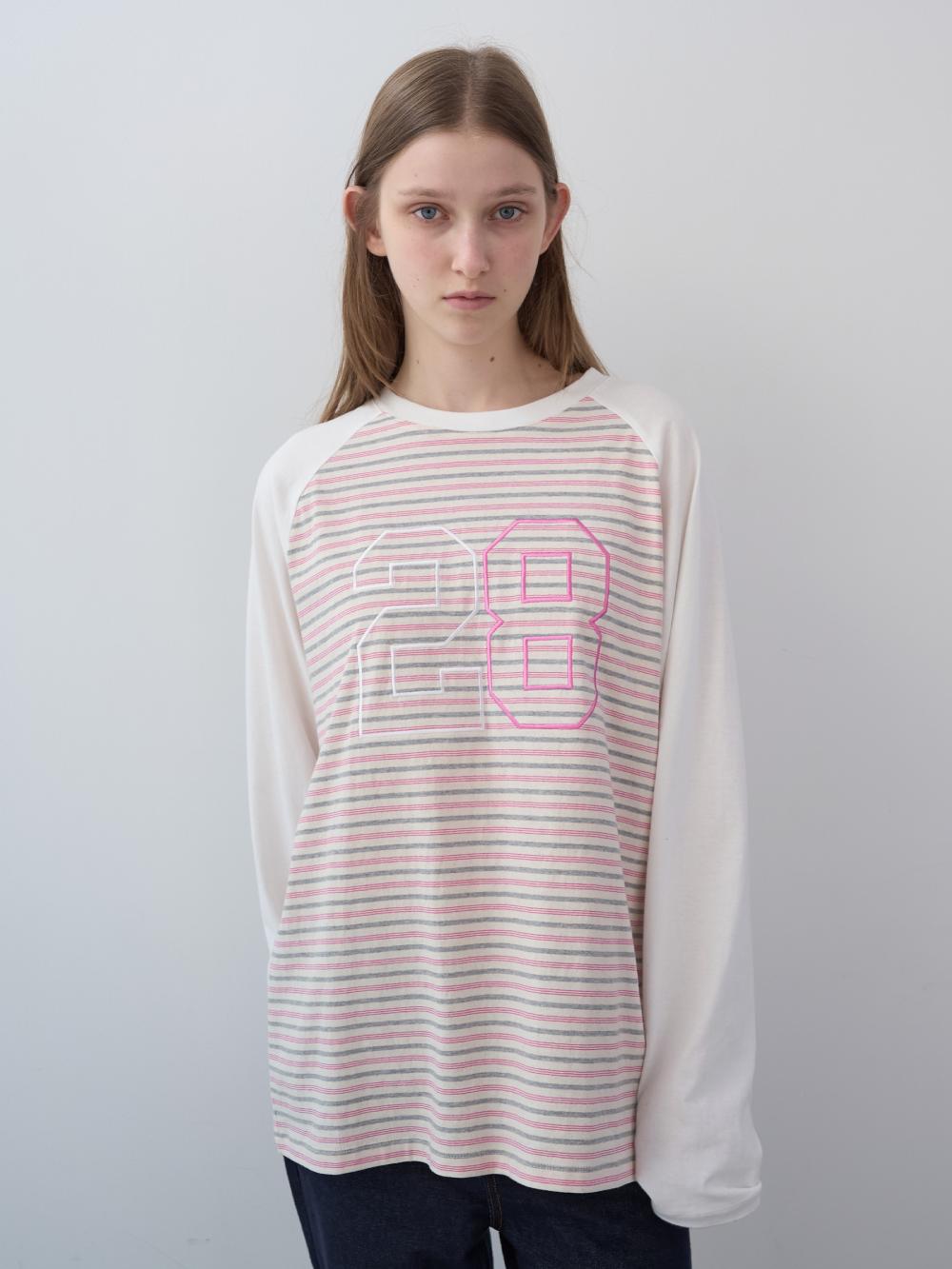 ミックスファブリック ボクシーLST（アイボリー） | ENZO BLUES | HANA(ハナ) #10