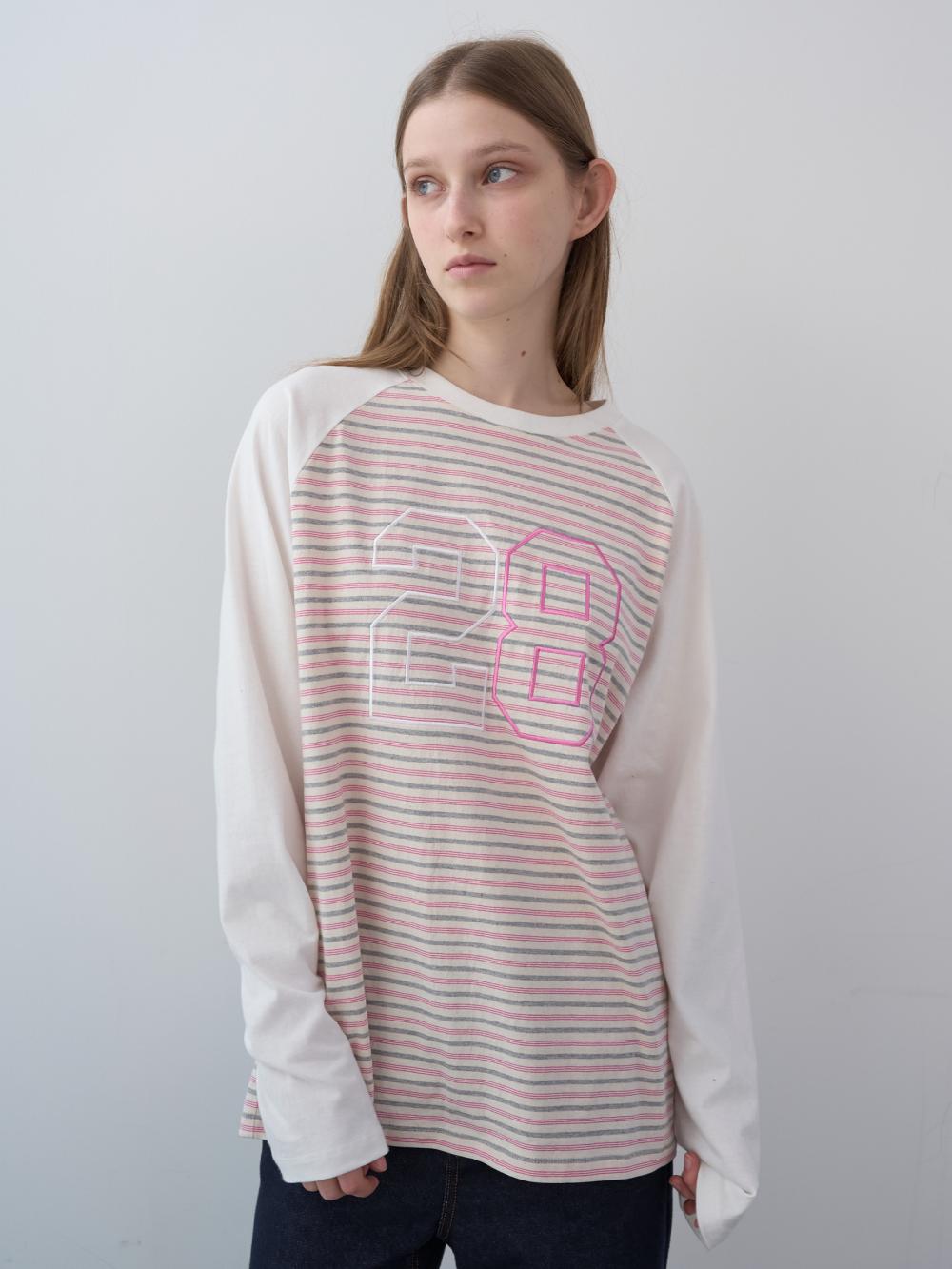 ミックスファブリック ボクシーLST（アイボリー） | ENZO BLUES | HANA(ハナ) #11