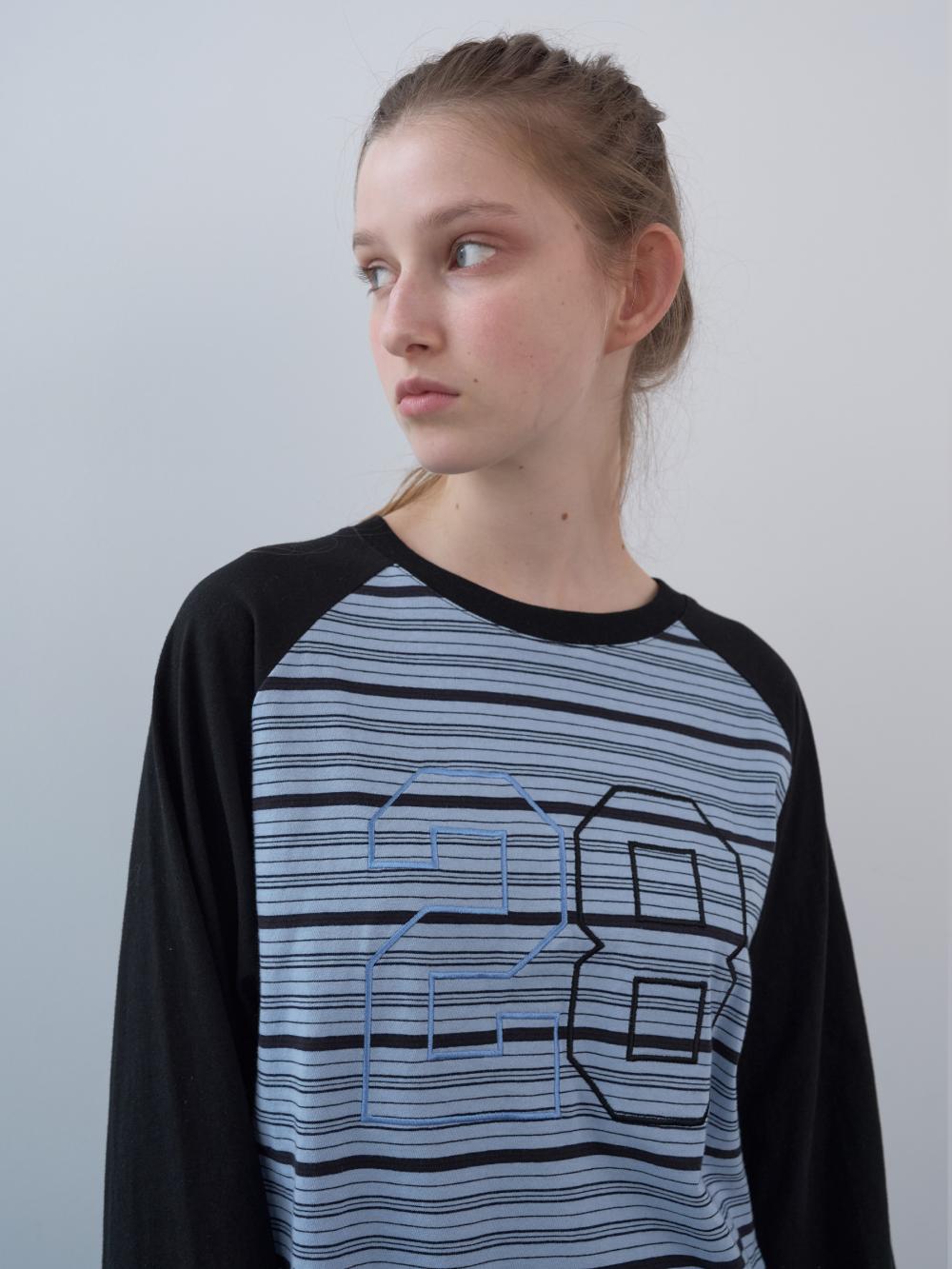 ミックスファブリック ボクシーLST（スカイ） | ENZO BLUES | HANA(ハナ) #2