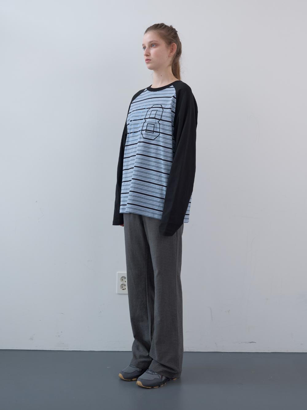 ミックスファブリック ボクシーLST（スカイ） | ENZO BLUES | HANA(ハナ) #4