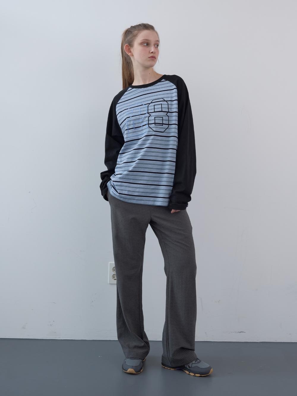 ミックスファブリック ボクシーLST（スカイ） | ENZO BLUES | HANA(ハナ) #6