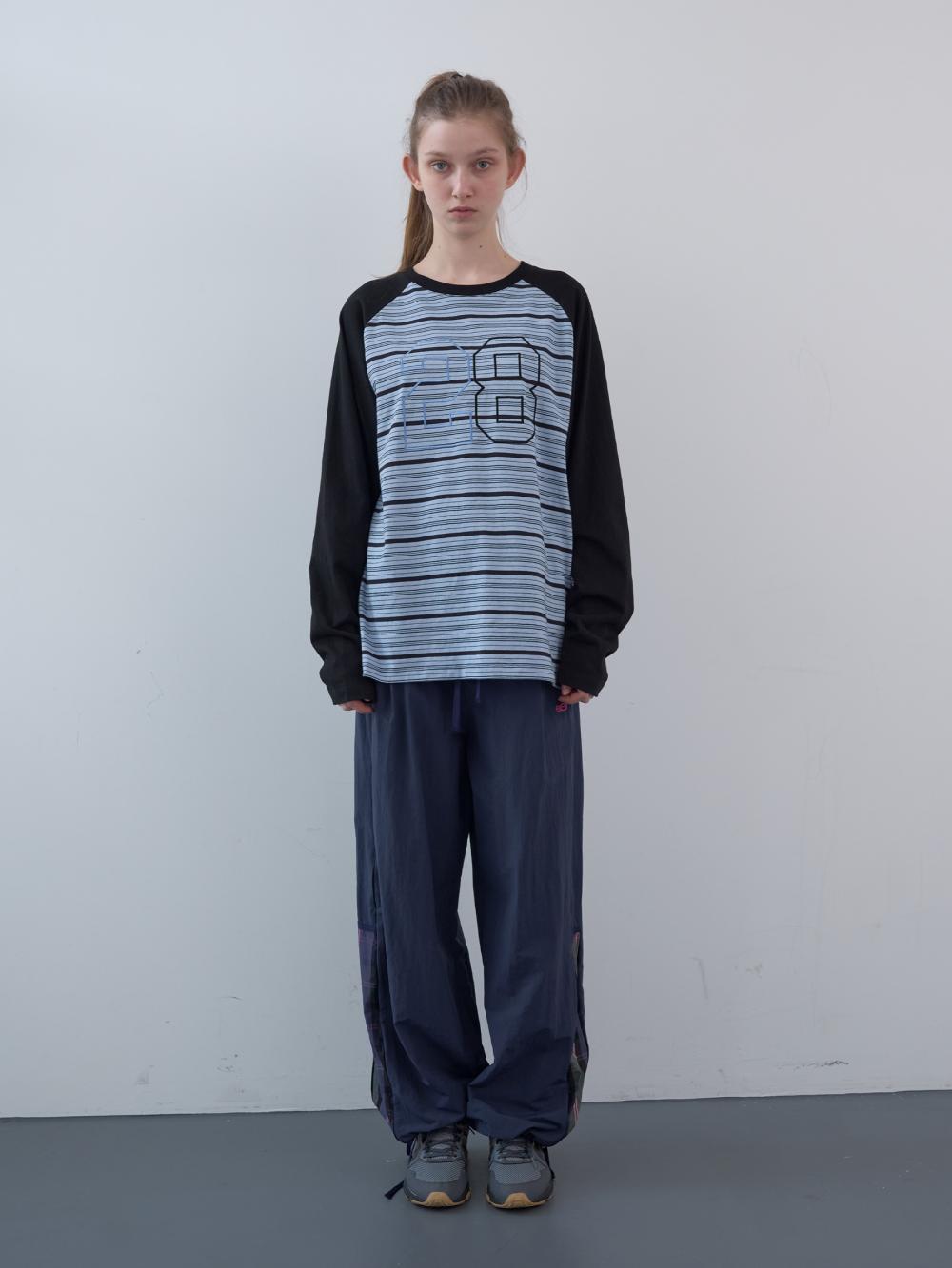 ミックスファブリック ボクシーLST（スカイ） | ENZO BLUES | HANA(ハナ) #7