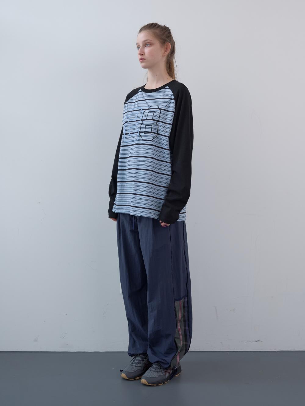 ミックスファブリック ボクシーLST（スカイ） | ENZO BLUES | HANA(ハナ) #8