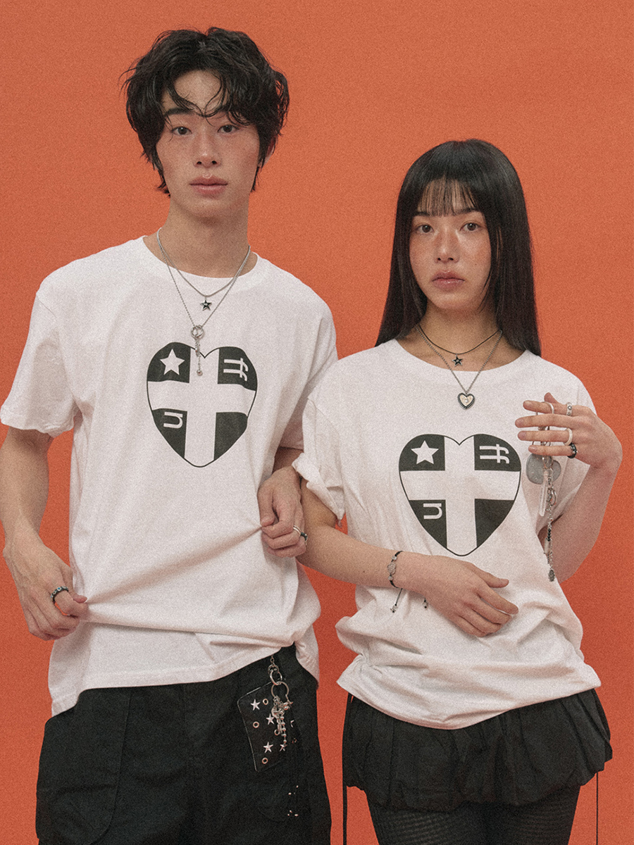 ハートダイアミラーキーリング（シルバー） | nff | HANA(ハナ) #6