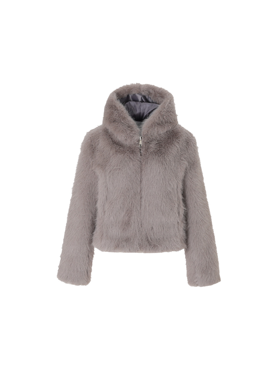 フーディーファージャンパー（チャコール） | Not your rose | HANA(ハナ) #10