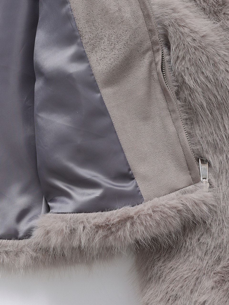 フーディーファージャンパー（チャコール） | Not your rose | HANA(ハナ) #12