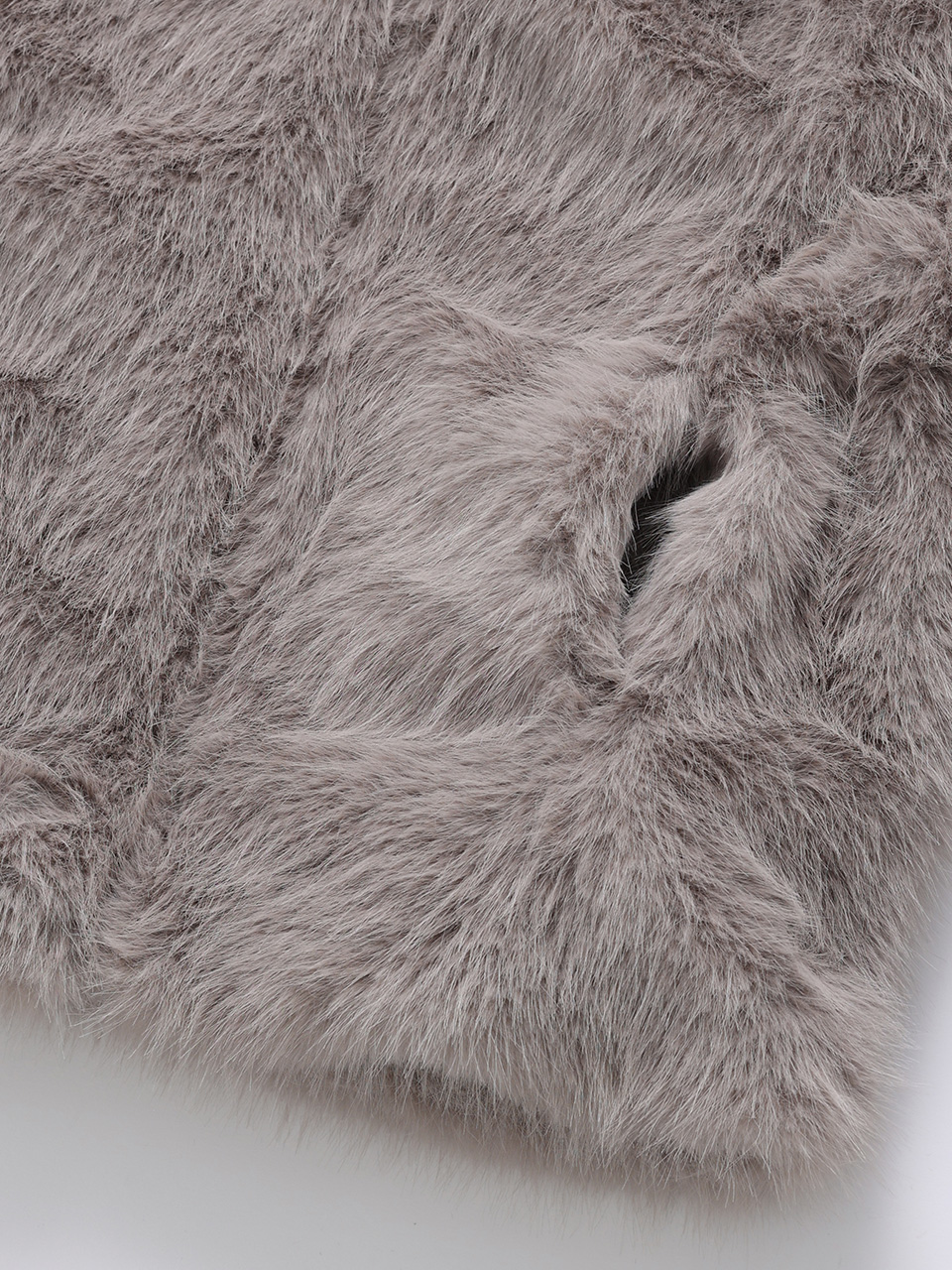 フーディーファージャンパー（チャコール） | Not your rose | HANA(ハナ) #14