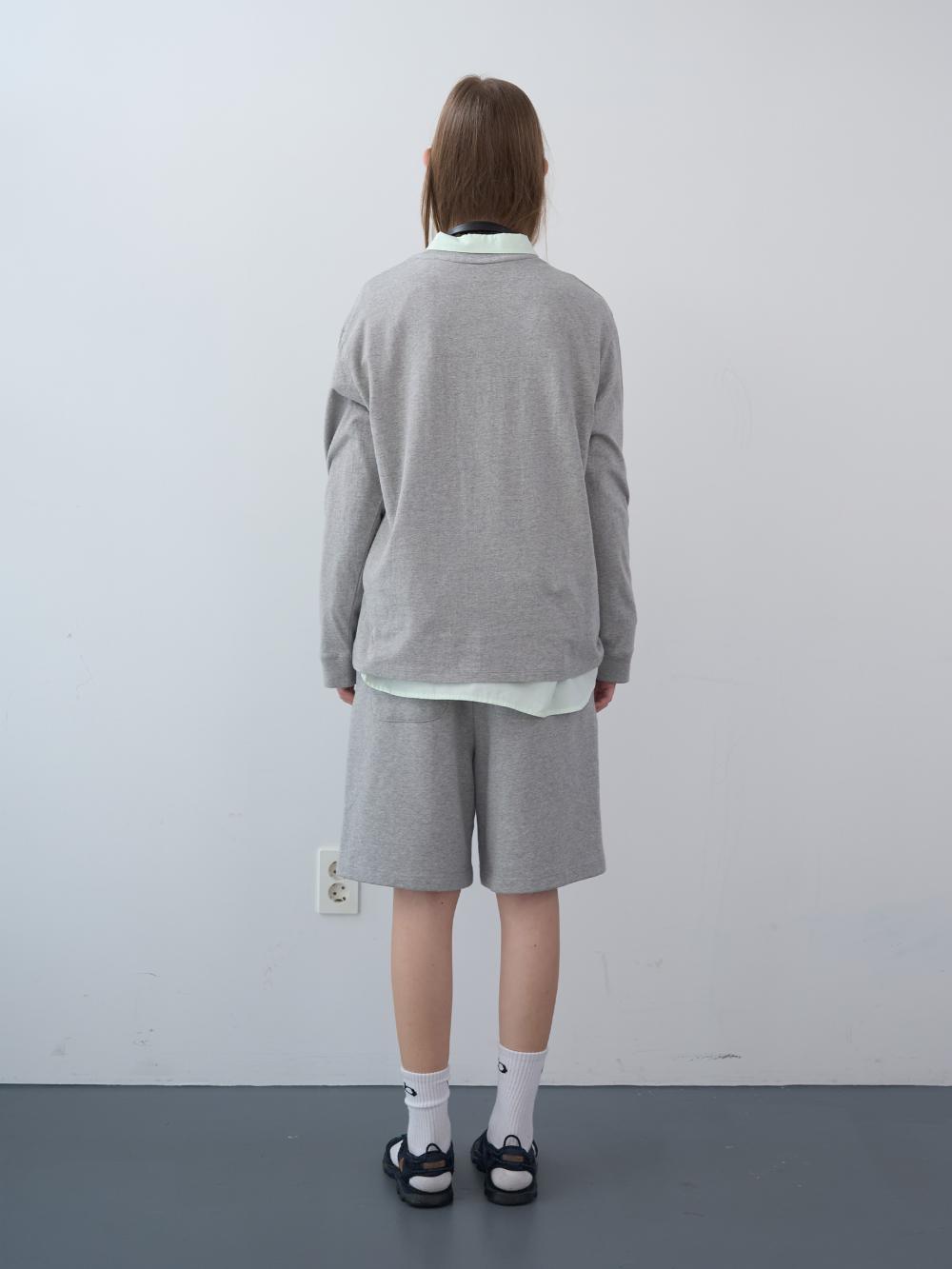 ピクセルロゴ ボクシーLST（グレー） | ENZO BLUES | HANA(ハナ) #4