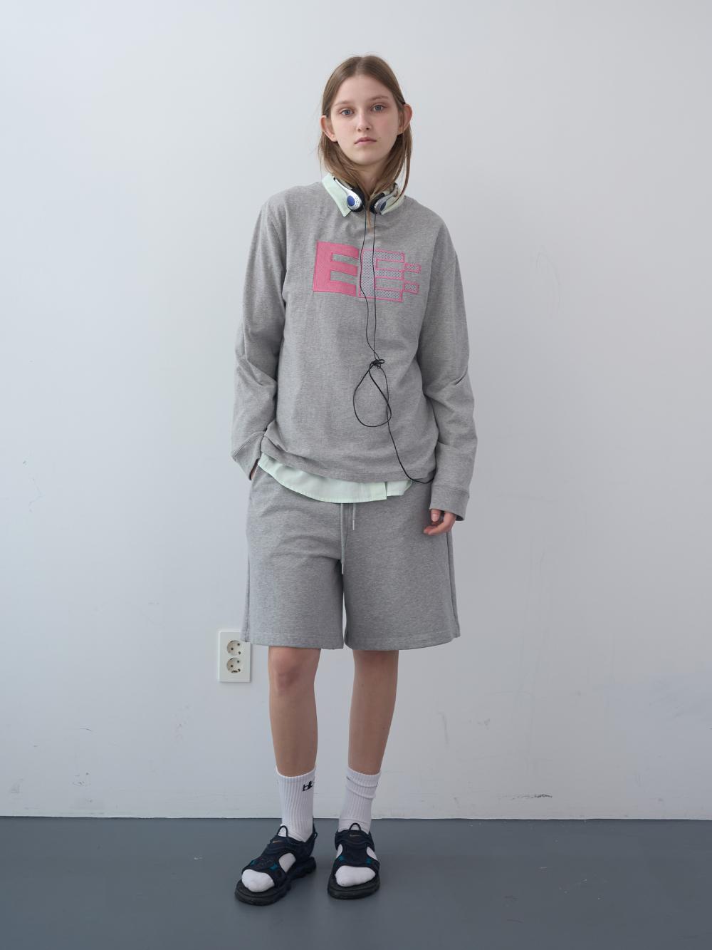 ピクセルロゴ ボクシーLST（グレー） | ENZO BLUES | HANA(ハナ) #5