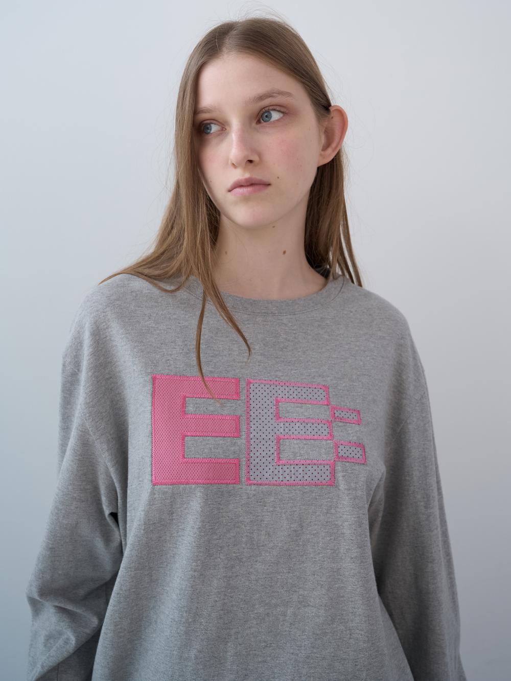 ピクセルロゴ ボクシーLST（グレー） | ENZO BLUES | HANA(ハナ) #12