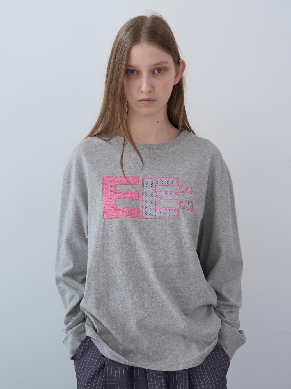 ピクセルロゴ ボクシーLST（グレー） | ENZO BLUES | HANA(ハナ) #11