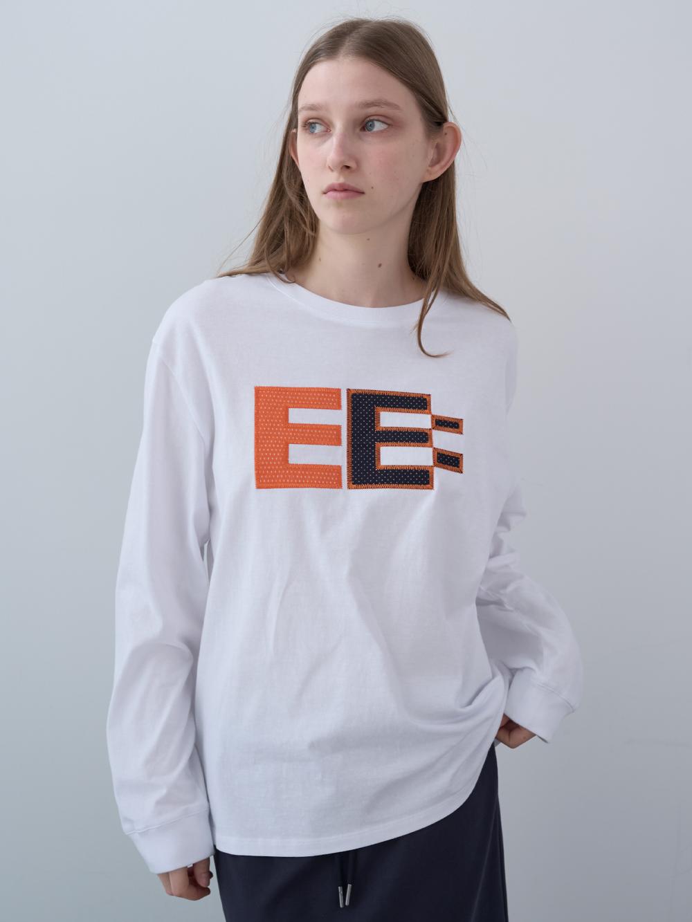 ピクセルロゴ ボクシーLST（ホワイト） | ENZO BLUES | HANA(ハナ) #3