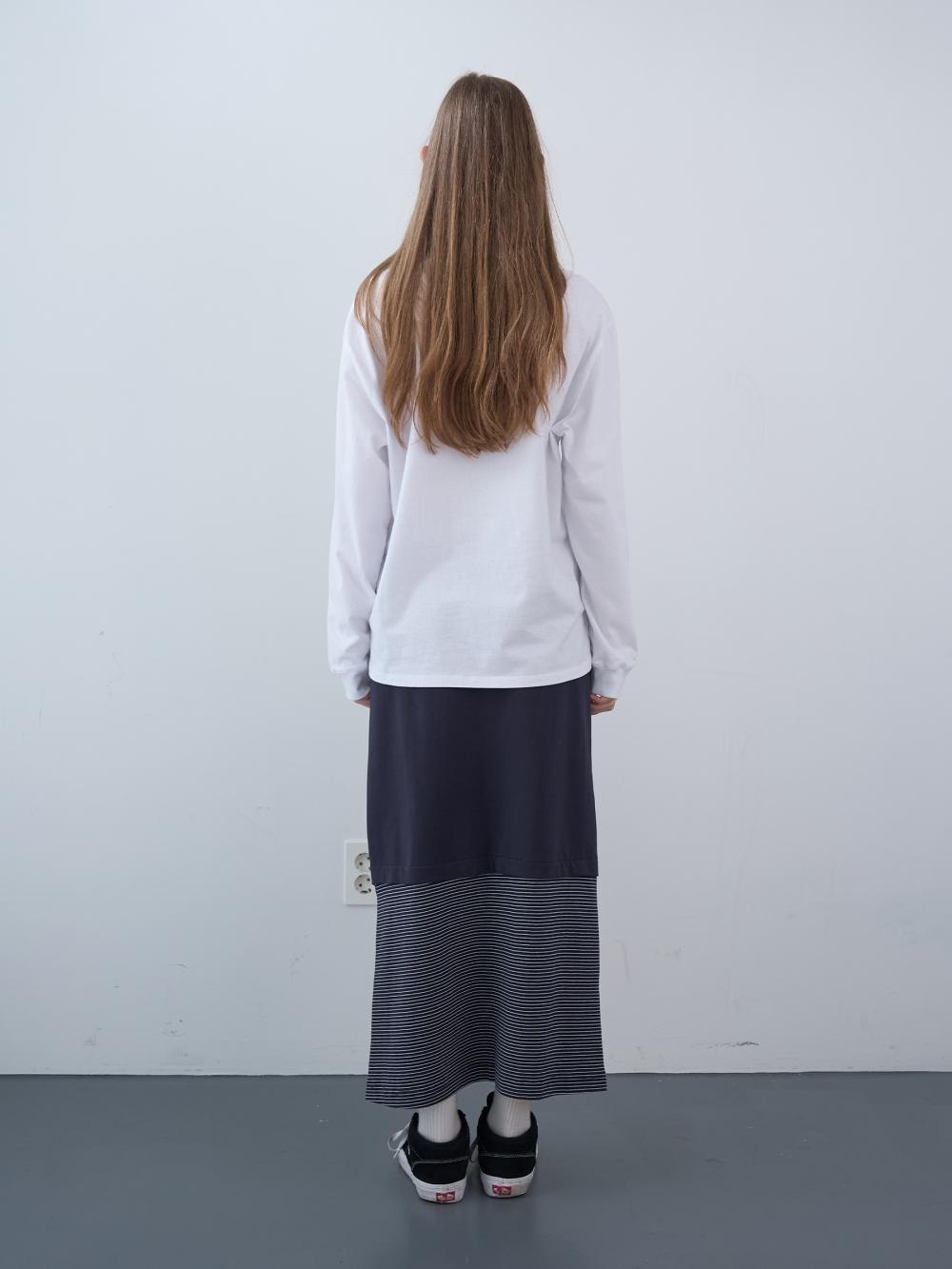 ピクセルロゴ ボクシーLST（ホワイト） | ENZO BLUES | HANA(ハナ) #6