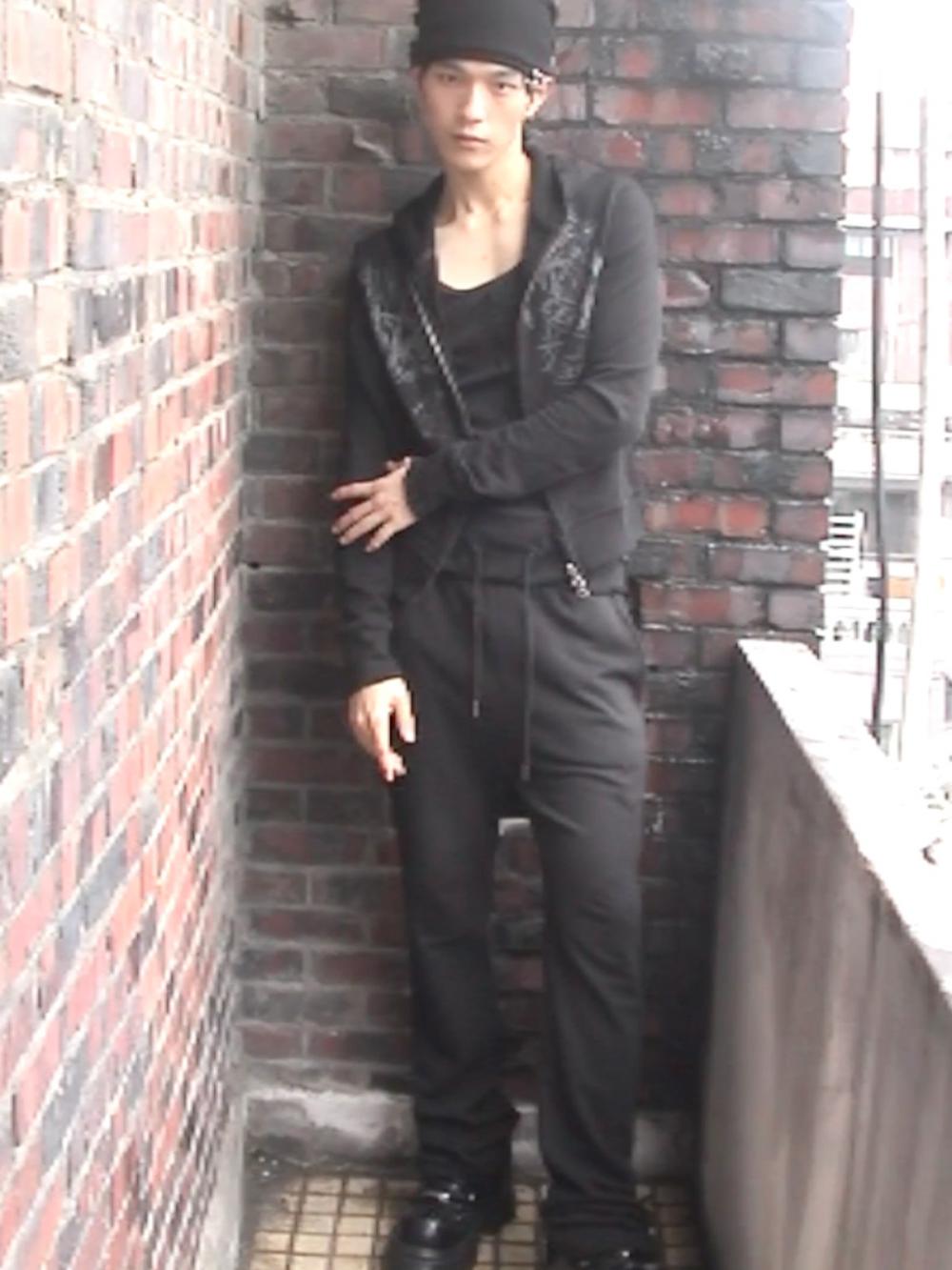 ピアススラウチビーニー_[ブラック] | LECYTO | HANA(ハナ) #13