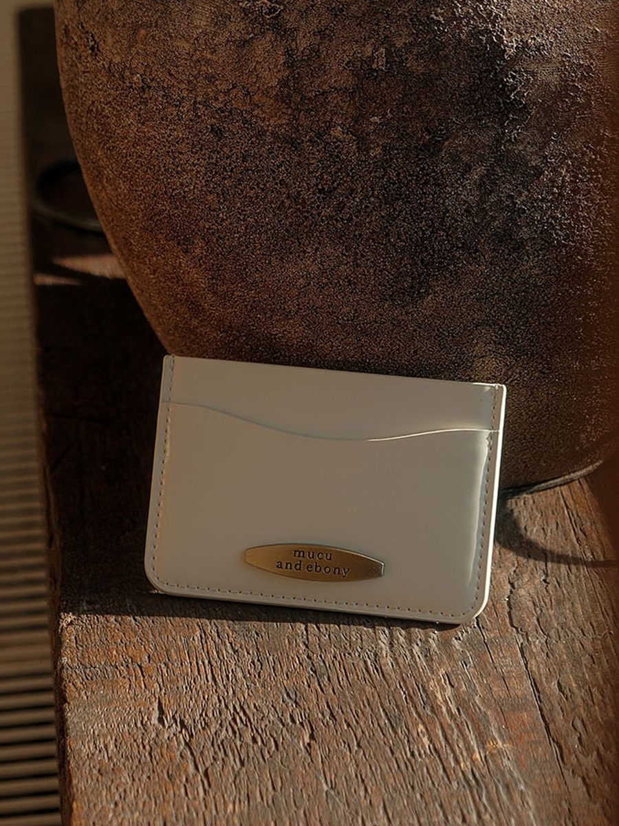 デザートカードウォレット _ バニラ | mucu and ebony | HANA(ハナ) #2